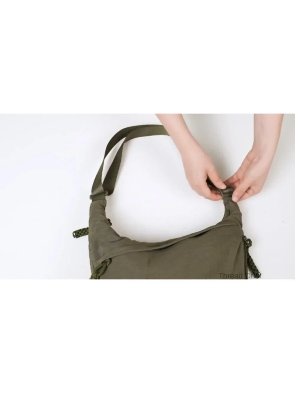 Nylon Crescent Bag Hobo Crossbody Casual Sling Shoulder Messenger Travel Bag